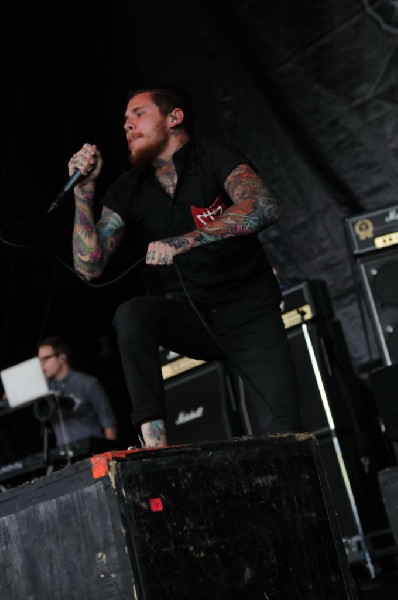 Devil Wears Prada at Mayhem Festival 2012 Gexa Energy Pavilion Dallas Texas