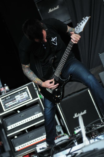 Devil Wears Prada at Mayhem Festival 2012 Gexa Energy Pavilion Dallas Texas