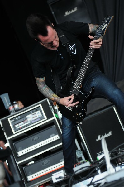 Devil Wears Prada at Mayhem Festival 2012 Gexa Energy Pavilion Dallas Texas