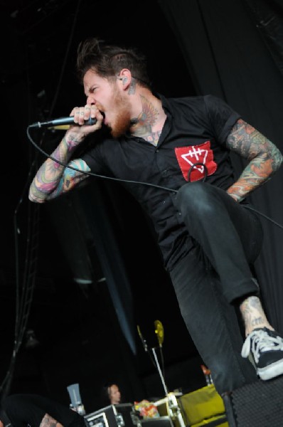 Devil Wears Prada at Mayhem Festival 2012 Gexa Energy Pavilion Dallas Texas