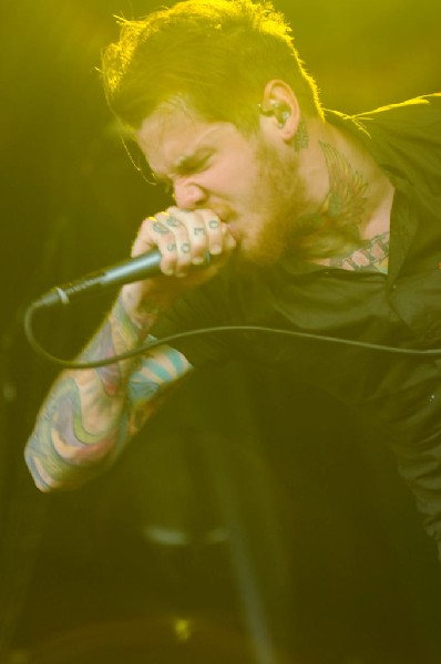 Devil Wears Prada at Mayhem Festival 2012 Gexa Energy Pavilion Dallas Texas