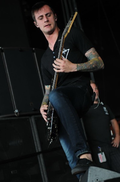 Devil Wears Prada at Mayhem Festival 2012 Gexa Energy Pavilion Dallas Texas