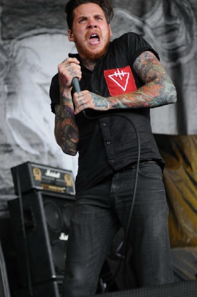 Devil Wears Prada at Mayhem Festival 2012 Gexa Energy Pavilion Dallas Texas