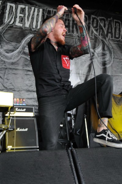 Devil Wears Prada at Mayhem Festival 2012 Gexa Energy Pavilion Dallas Texas