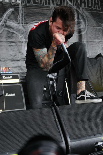 Devil Wears Prada at Mayhem Festival 2012 Gexa Energy Pavilion Dallas Texas