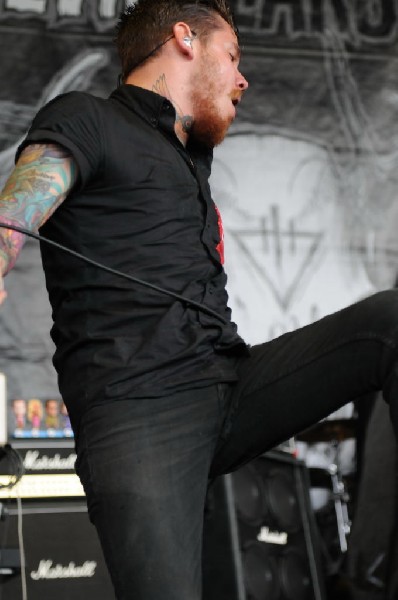 Devil Wears Prada at Mayhem Festival 2012 Gexa Energy Pavilion Dallas Texas