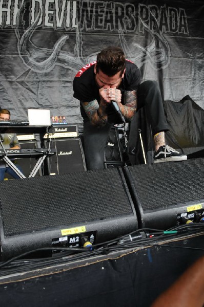 Devil Wears Prada at Mayhem Festival 2012 Gexa Energy Pavilion Dallas Texas