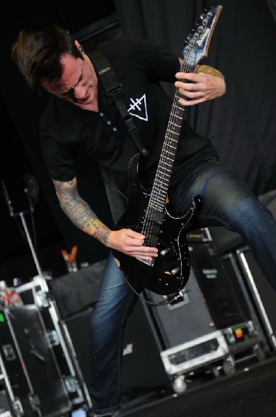 Devil Wears Prada at Mayhem Festival 2012 Gexa Energy Pavilion Dallas Texas