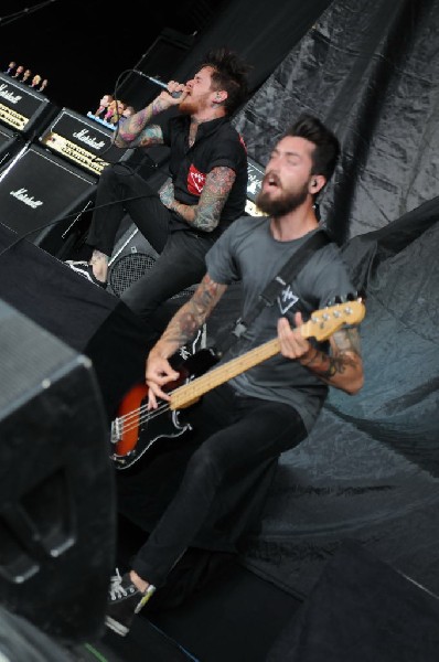 Devil Wears Prada at Mayhem Festival 2012 Gexa Energy Pavilion Dallas Texas