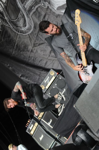 Devil Wears Prada at Mayhem Festival 2012 Gexa Energy Pavilion Dallas Texas