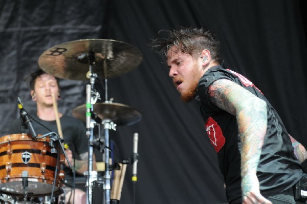 Devil Wears Prada at Mayhem Festival 2012 Gexa Energy Pavilion Dallas Texas