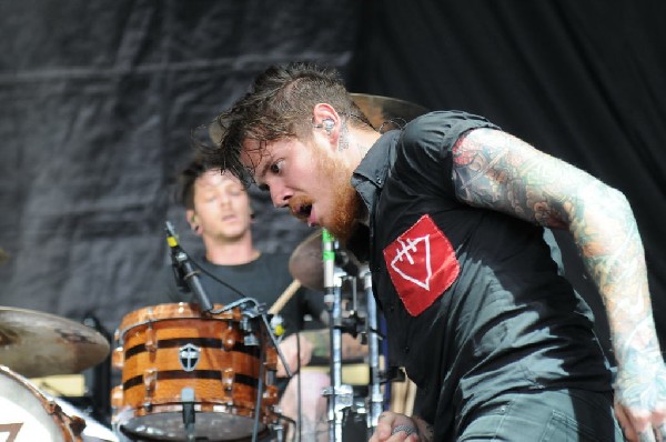 Devil Wears Prada at Mayhem Festival 2012 Gexa Energy Pavilion Dallas Texas