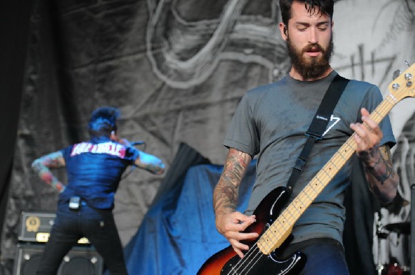 Devil Wears Prada at Mayhem Festival 2012 Gexa Energy Pavilion Dallas Texas