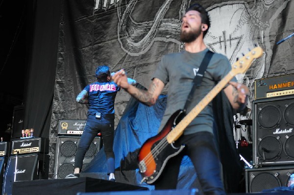 Devil Wears Prada at Mayhem Festival 2012 Gexa Energy Pavilion Dallas Texas