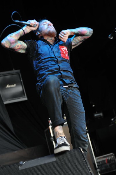 Devil Wears Prada at Mayhem Festival 2012 Gexa Energy Pavilion Dallas Texas