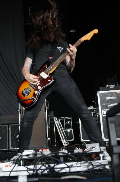 Devil Wears Prada at Mayhem Festival 2012 Gexa Energy Pavilion Dallas Texas