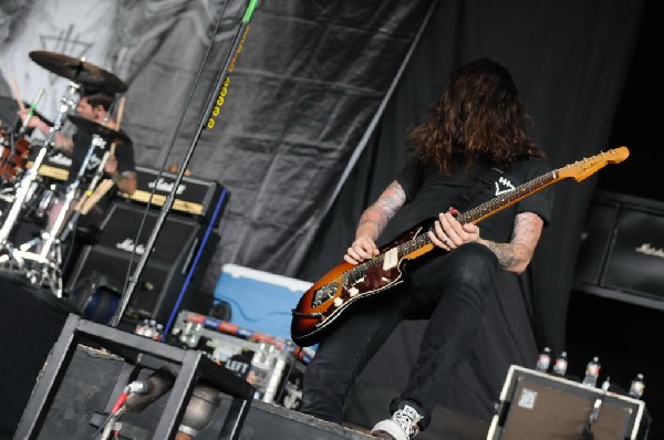 Devil Wears Prada at Mayhem Festival 2012 Gexa Energy Pavilion Dallas Texas