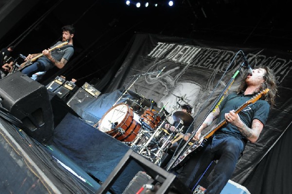 Devil Wears Prada at Mayhem Festival 2012 Gexa Energy Pavilion Dallas Texas