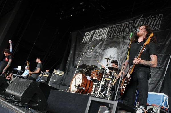 Devil Wears Prada at Mayhem Festival 2012 Gexa Energy Pavilion Dallas Texas