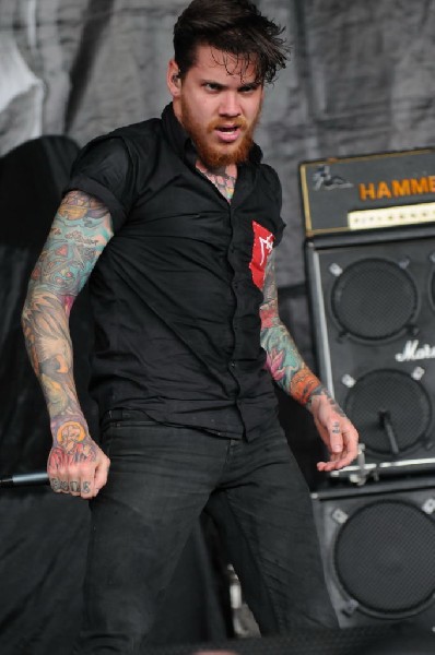 Devil Wears Prada at Mayhem Festival 2012 Gexa Energy Pavilion Dallas Texas