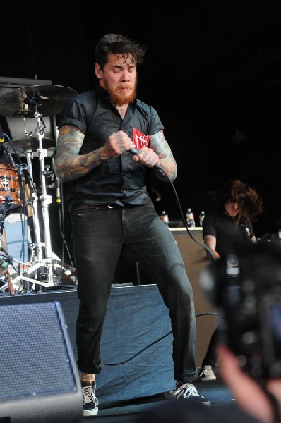 Devil Wears Prada at Mayhem Festival 2012 Gexa Energy Pavilion Dallas Texas