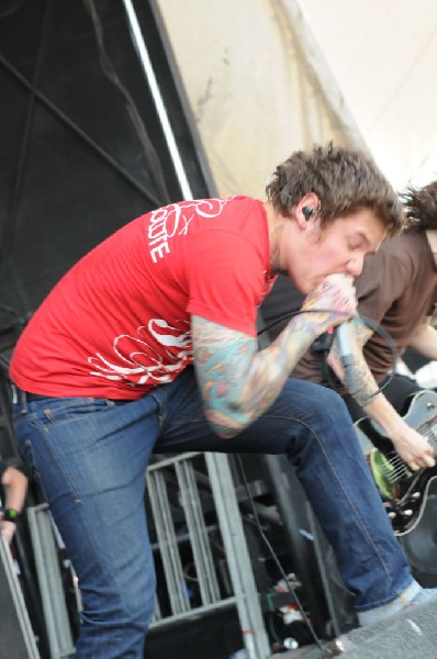 Devil Wears Prada at Warped Festival, San Antonio, Texas