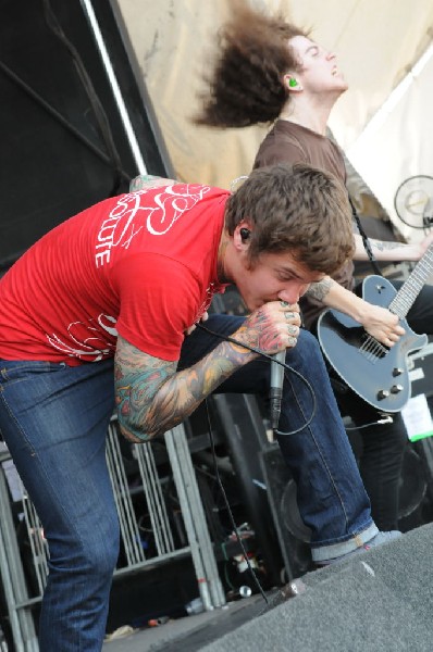 Devil Wears Prada at Warped Festival, San Antonio, Texas