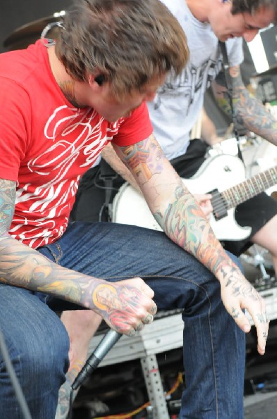 Devil Wears Prada at Warped Festival, San Antonio, Texas