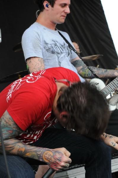 Devil Wears Prada at Warped Festival, San Antonio, Texas