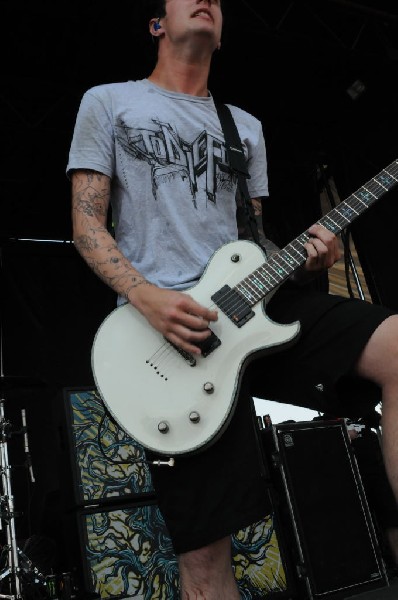 Devil Wears Prada at Warped Festival, San Antonio, Texas