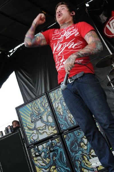 Devil Wears Prada at Warped Festival, San Antonio, Texas