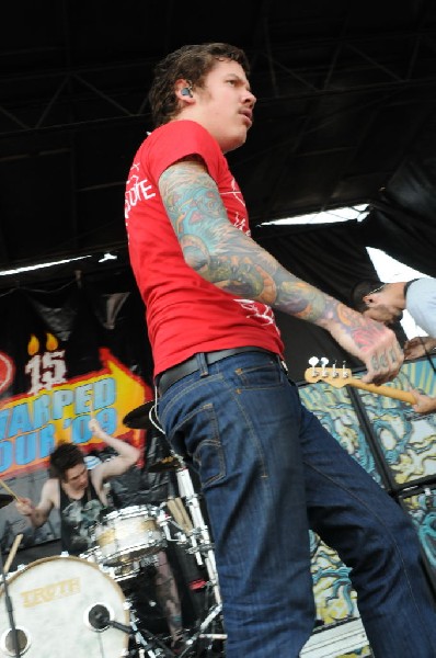 Devil Wears Prada at Warped Festival, San Antonio, Texas