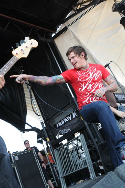 Devil Wears Prada at Warped Festival, San Antonio, Texas
