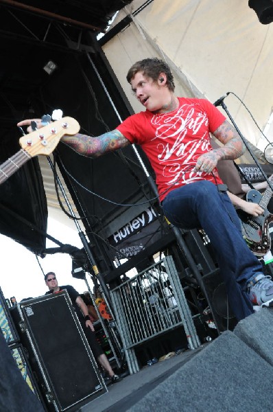 Devil Wears Prada at Warped Festival, San Antonio, Texas