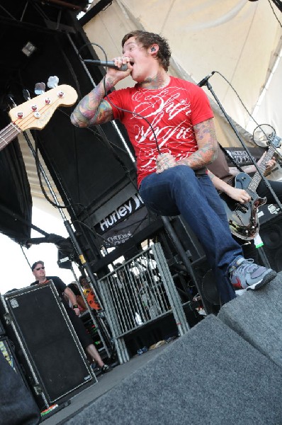 Devil Wears Prada at Warped Festival, San Antonio, Texas