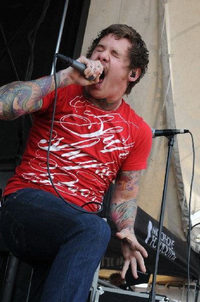 Devil Wears Prada at Warped Festival, San Antonio, Texas