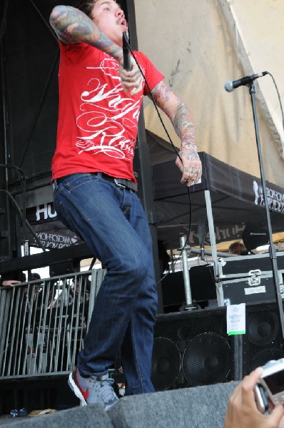 Devil Wears Prada at Warped Festival, San Antonio, Texas