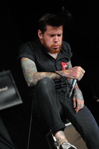 Devil Wears Prada at Mayhem Festival 2012 Gexa Energy Pavilion Dallas Texas