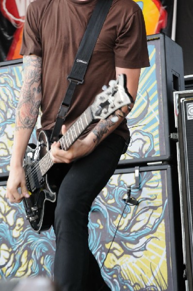 Devil Wears Prada at Warped Festival, San Antonio, Texas