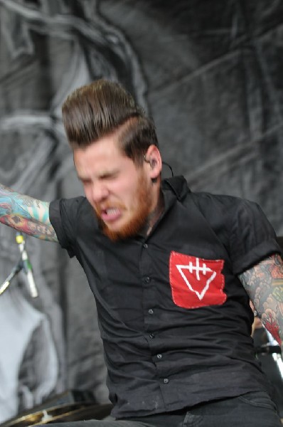 Devil Wears Prada at Mayhem Festival 2012 Gexa Energy Pavilion Dallas Texas