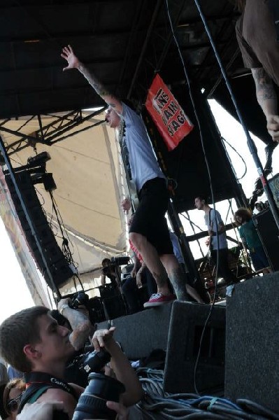 Devil Wears Prada at Warped Festival, San Antonio, Texas