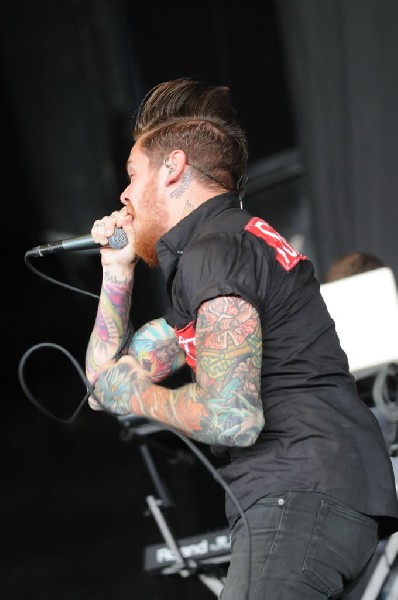 Devil Wears Prada at Mayhem Festival 2012 Gexa Energy Pavilion Dallas Texas