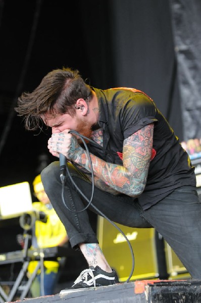 Devil Wears Prada at Mayhem Festival 2012 Gexa Energy Pavilion Dallas Texas