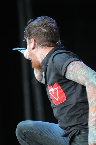 Devil Wears Prada at Mayhem Festival 2012 Gexa Energy Pavilion Dallas Texas