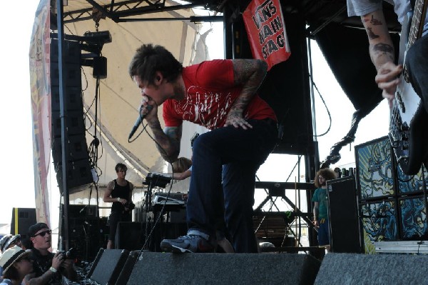 Devil Wears Prada at Warped Festival, San Antonio, Texas