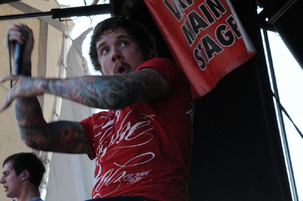 Devil Wears Prada at Warped Festival, San Antonio, Texas