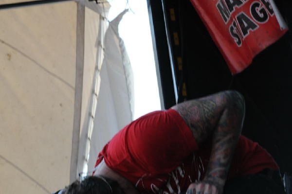 Devil Wears Prada at Warped Festival, San Antonio, Texas