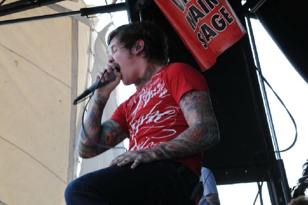 Devil Wears Prada at Warped Festival, San Antonio, Texas