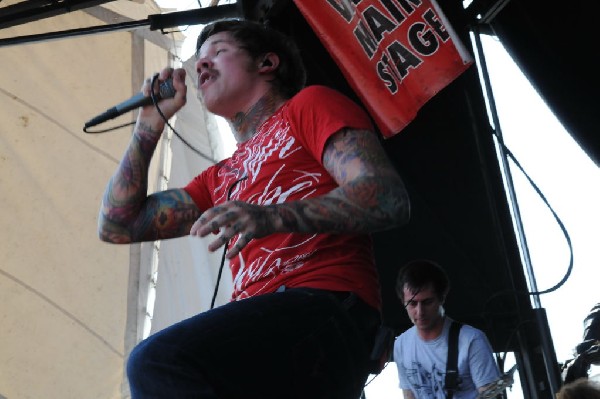 Devil Wears Prada at Warped Festival, San Antonio, Texas
