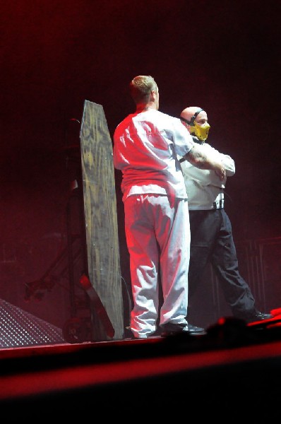 Disturbed at the Mayhem Festival Verizon Wireless Amphitheater